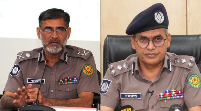 অবসরে ডিএমপির ভারপ্রাপ্ত কমিশনার সরওয়ার, দায়িত্বে এস এন নজরুল