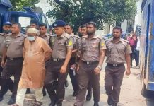 আবু সাঈদ হত্যা মামলায় দণ্ড: বেরোবির সাবেক ভিসি হাসিবুর রশিদ কারাগারে