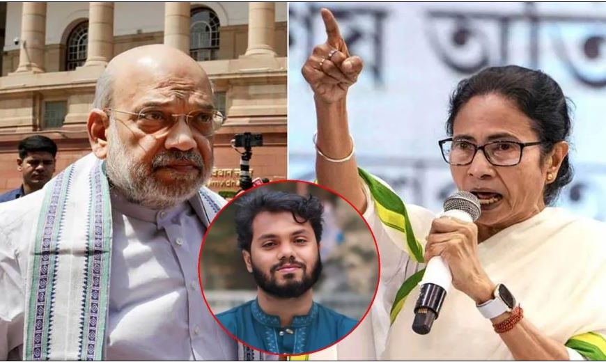 ‘হাদি হত্যাকাণ্ডে ভারতের হাত’, অমিত শাহের বিরুদ্ধে অভিযোগ মমতার