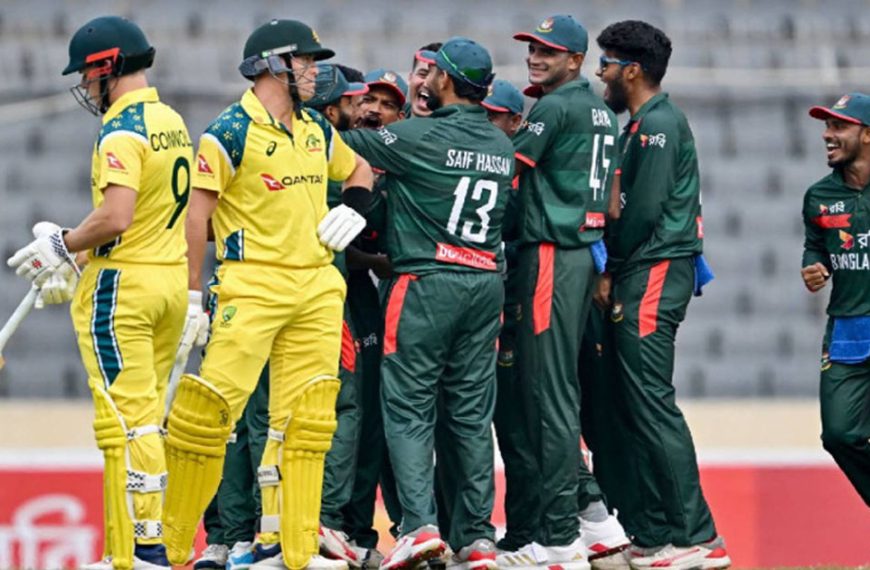 ২১ বছর ও ১৫ ম্যাচ পর অস্ট্রেলিয়াকে হারাল বাংলাদেশ