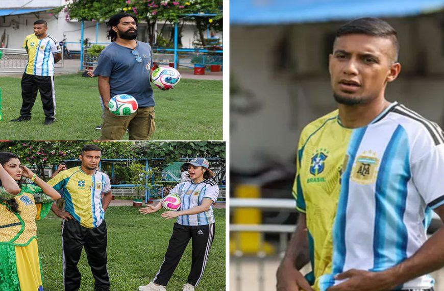 প্রথমবার অভিনয়ে ফুটবলার জামাল ভূঁইয়া, নায়িকা কে