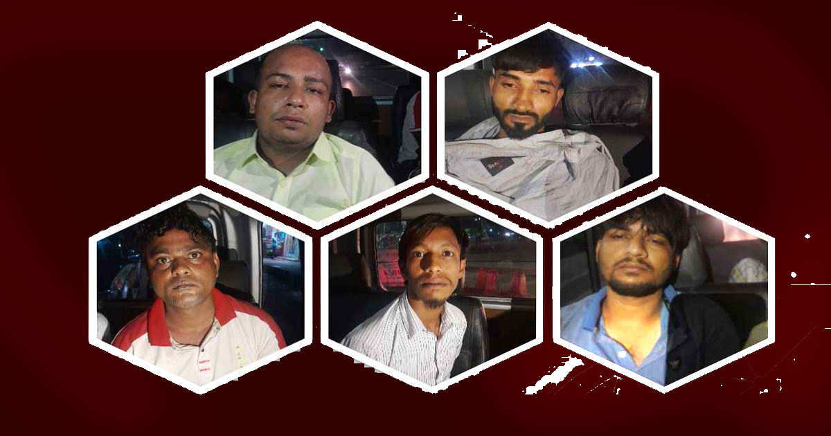 আদাবরে বিকাশ এজেন্টকে কুপিয়ে ছিনতাই, কব্জি কাটা গ্রুপের ৫ সদস্য গ্রেফতার