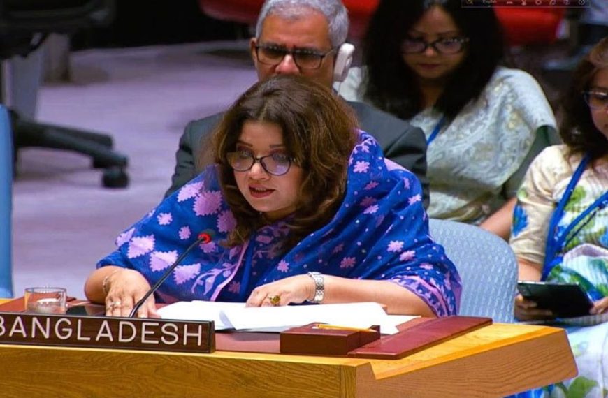 মানবিক সহায়তা ও শান্তি প্রতিষ্ঠায় নারীদের অংশগ্রহণ আরও বাড়ানোর আহ্বান বাংলাদেশের