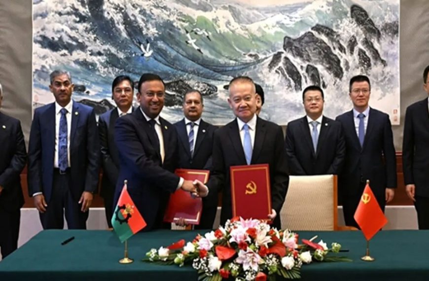 বিএনপি-চীনের কমিউনিস্ট পার্টির মধ্যে প্রথম সমঝোতা স্মারক স্বাক্ষর