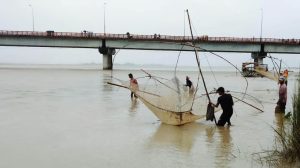 মাছ ধরার উৎসব কাউনিযায় নদী-নালা, খাল-বিলে জেলেদের সঙ্গে&hellip;