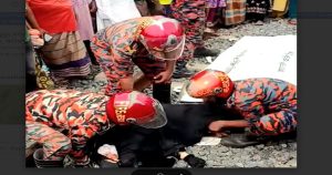 ভাঙ্গায় ট্রেনে কাটা পড়ে গৃহবধুর মৃত্যু