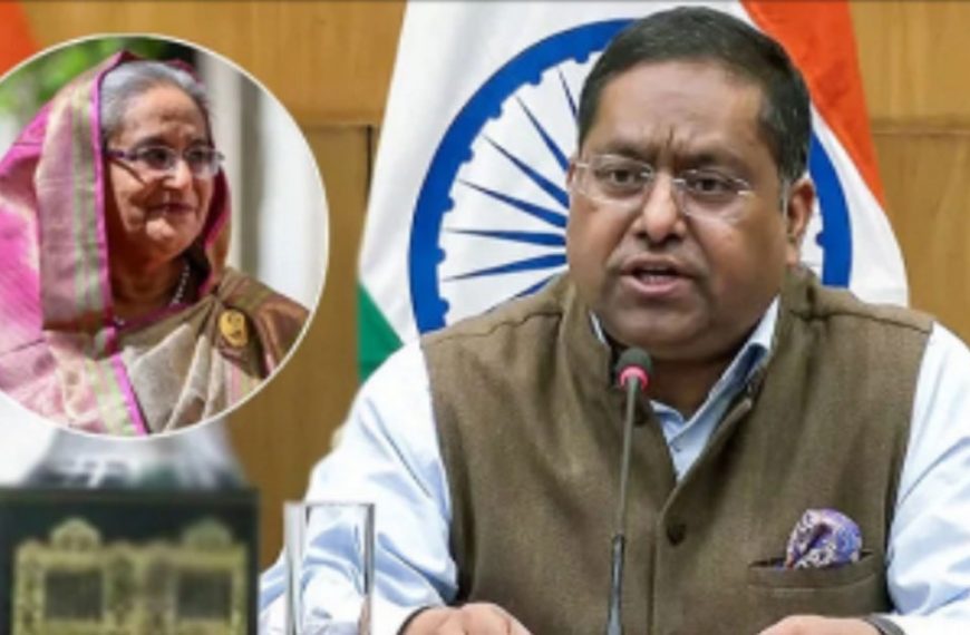 শেখ হাসিনাকে প্রত্যর্পণের অনুরোধ পরীক্ষা করে দেখা হচ্ছে: জয়সোয়াল