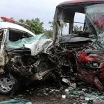 পাবনায় বাস-অ্যাম্বুলেন্সের মুখোমুখি সংঘর্ষে চালকসহ তিনজন নিহত