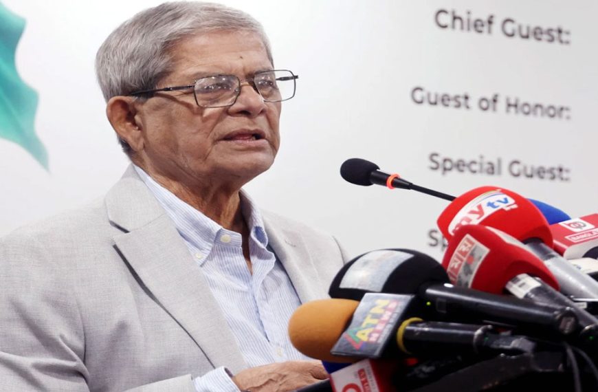 চীনের সঙ্গে জিও পলিটিকাল এবং ব্যবসায়িক সম্পর্ক আরও দৃঢ় হবে: মির্জা ফখরুল