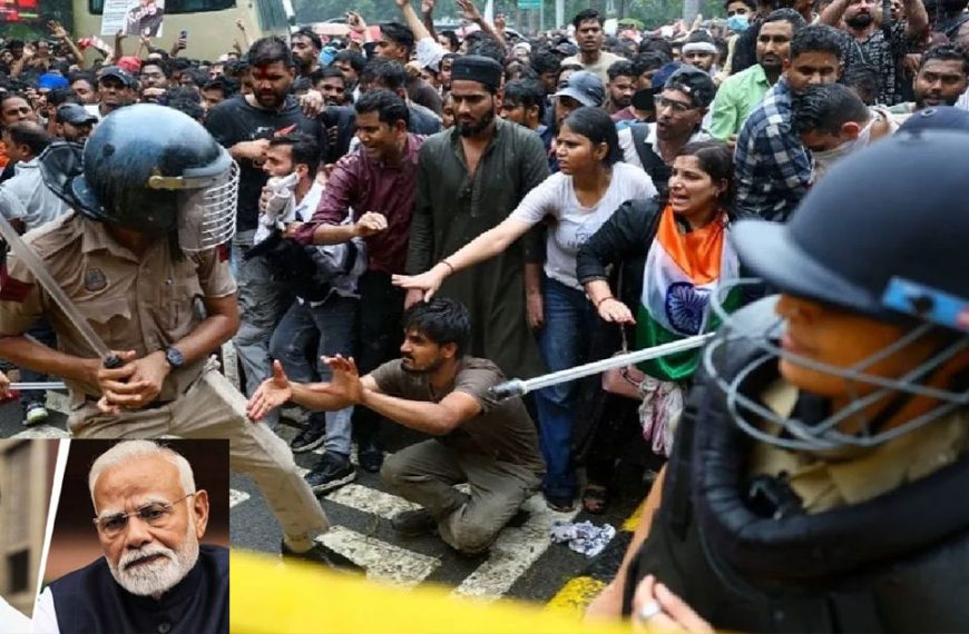 মোদি ও রাহুল গান্ধীর মধ্যে তীব্র বাকযুদ্ধ, আন্দোলনে উত্তপ্ত ভারত