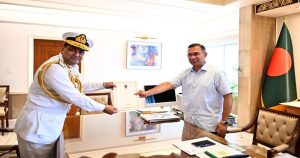 প্রধানমন্ত্রীর সঙ্গে নবনিযুক্ত নৌবাহিনী প্রধানের সাক্ষাৎ, আলোচনায় সামুদ্রিক&hellip;