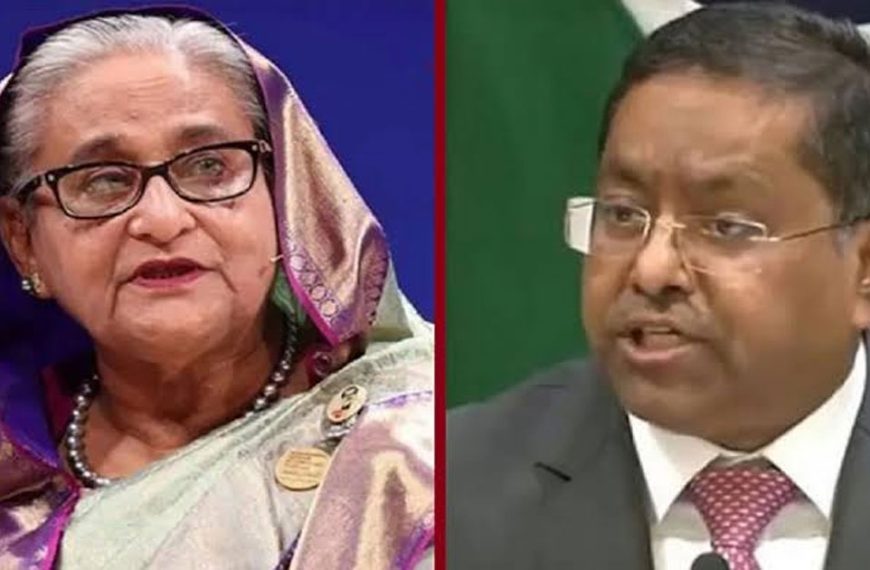 শেখ হাসিনার বক্তব্য দেওয়ার সঙ্গে ভারত&hellip;