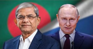 রাষ্ট্রপতি মির্জা ফখরুলকে অভিনন্দন জানালেন পুতিন