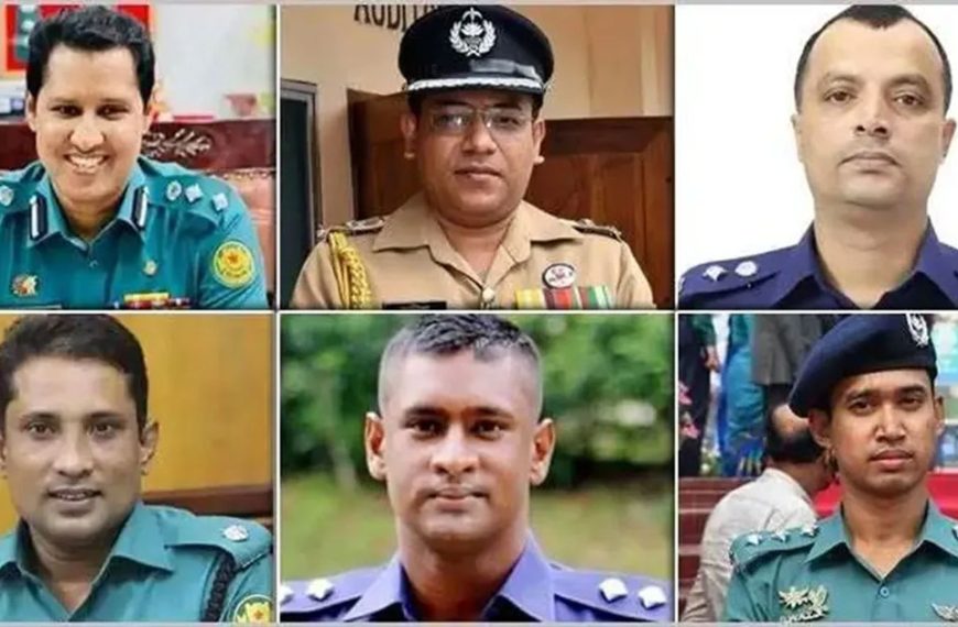 বিপ্লব কুমারসহ পুলিশের ৬ কর্মকর্তা বরখাস্ত