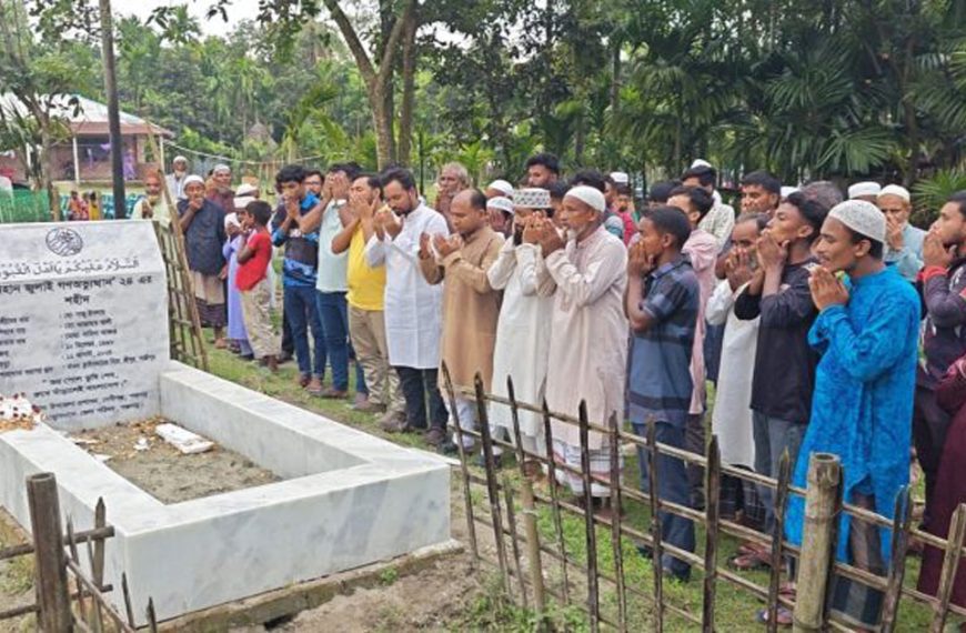 দেবীগঞ্জে শহীদ সাজু মিয়ার দ্বিতীয় শাহাদাত&hellip;