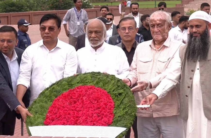 জাতীয় স্মৃতিসৌধে ফুল দিয়ে নবনিযুক্ত মন্ত্রী-প্রতিমন্ত্রীদের&hellip;