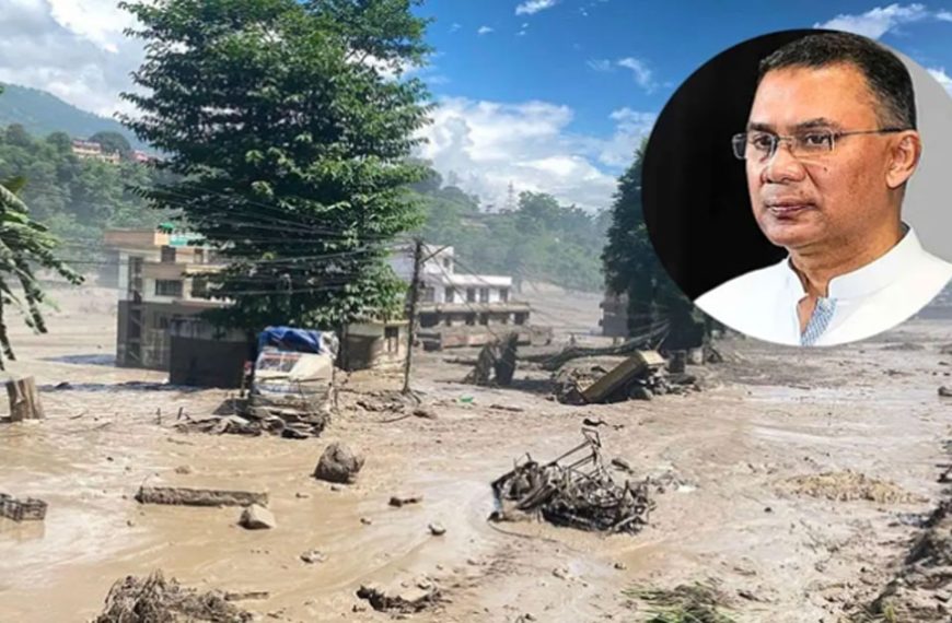 নেপালে বন্যা: প্রাণহানির ঘটনায় প্রধানমন্ত্রীর শোক, সহযোগিতার বার্তা