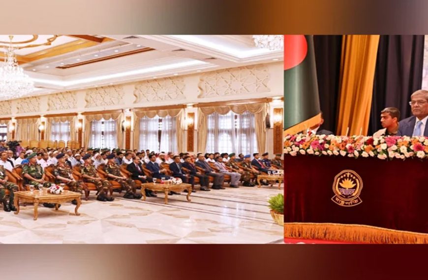 রাষ্ট্রের কল্যাণে দলনিরপেক্ষ হয়েই কাজ করে যাব: রাষ্ট্রপতি
