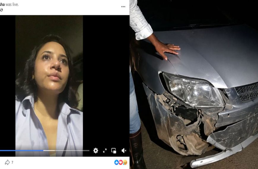 শুটিং শেষে ঢাকায় ফেরার পথে সড়ক দুর্ঘটনায় তাসনুভা তিশা
