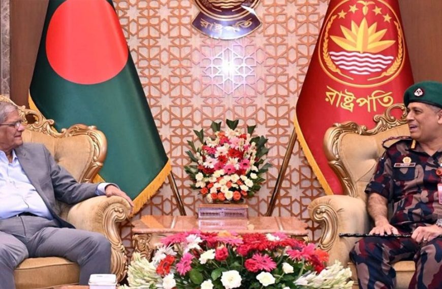 চোরাচালান-সীমান্ত হত্যা বন্ধে কার্যকর ব্যবস্থা গ্রহণে বিজিবির প্রতি আহ্বান রাষ্ট্রপতির