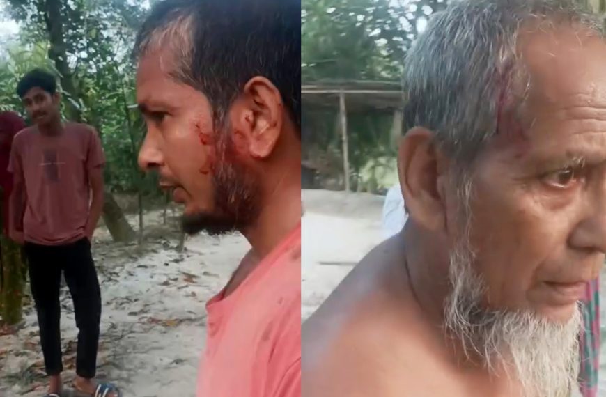আদমদীঘিতে বাবাকে বাঁচাতে গিয়ে সাংবাদিক ছেলেও আহত, থানায় অভিযোগ
