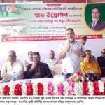 সান্তাহার নব-নির্মিত ফুট ওভার ব্রিজের শুভ উদ্বোধন