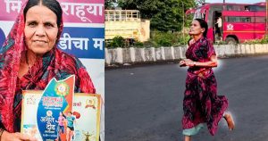 সন্তানের পড়াশোনার খরচ জোগাতে শাড়ি পরে খালি পায়ে&hellip;