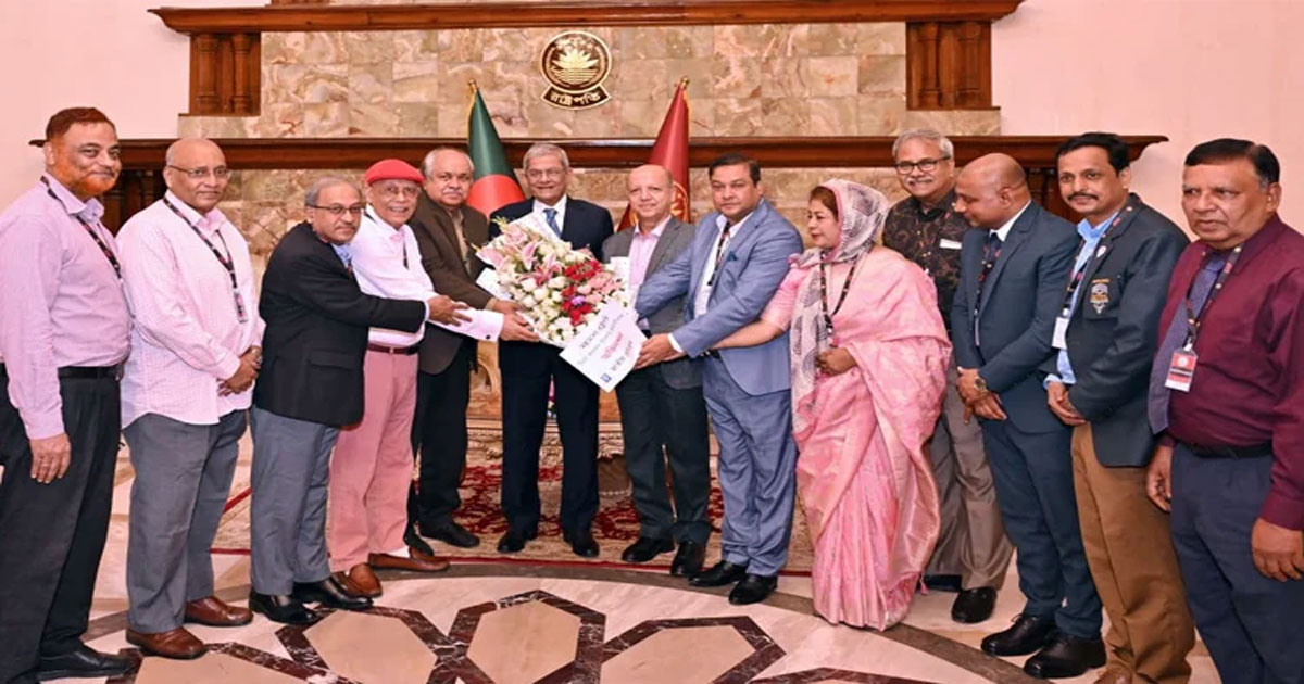 গণতন্ত্রের মূল শক্তি হচ্ছে গণমাধ্যম: রাষ্ট্রপতি
