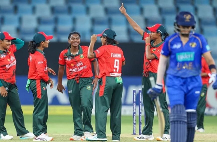 আরব আমিরাতকে হারিয়ে এশিয়া কাপের সেমিফাইনালে বাংলাদেশ