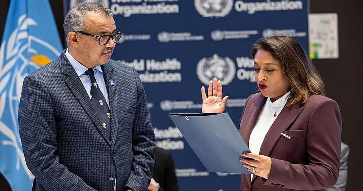 ডব্লিউএইচও’র পদ ছাড়লেন সায়মা ওয়াজেদ