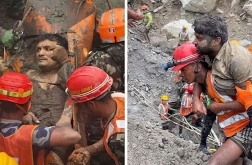 নেপালে ৯ দিন পর জলবিদ্যুৎ প্রকল্পের সুড়ঙ্গ থেকে ২ জনকে জীবিত উদ্ধার