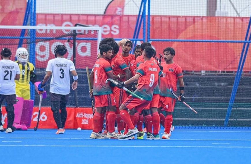 ইন্দোনেশিয়াকে হারিয়ে এশিয়ান গেমসে বাংলাদেশ হকির&hellip;