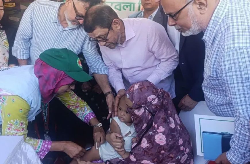 দ্বিতীয় দফায় দেশব্যাপী হামের টিকাদান শুরু,…