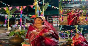 হঠাৎ বিয়ের ছবি প্রকাশ করলেন প্রভা, ঘটনা কী?