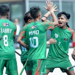 শ্রীলঙ্কাকে হারিয়ে এশিয়ান গেমসে বাংলাদেশ হকির প্রথম জয়