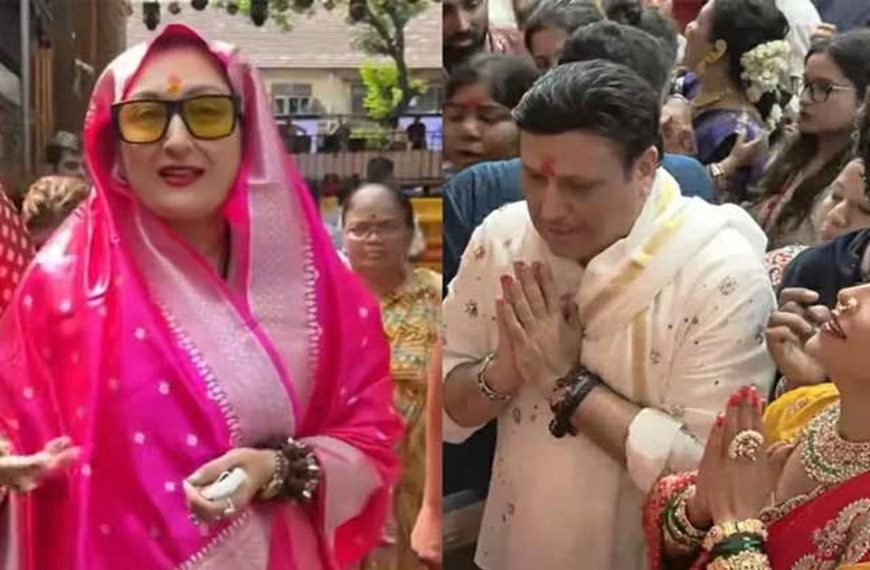 স্ত্রীকে রেখে ‘তরুণী’ সঙ্গিনীকে নিয়ে ফ্রেমবন্দী গোবিন্দ, এবার যা বললেন সুনীতা