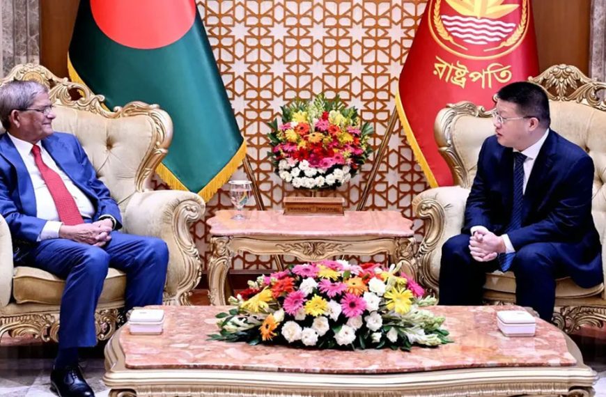 চীনের বিনিয়োগ বাড়ানো ও রোহিঙ্গা প্রত্যাবাসনে সহায়তার আহ্বান রাষ্ট্রপতির