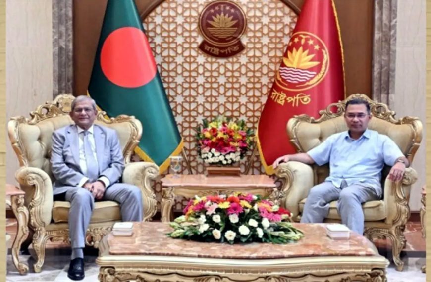 রাষ্ট্রপতির সঙ্গে প্রধানমন্ত্রীর সৌজন্য সাক্ষাৎ