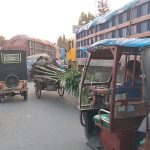 শহরজুড়ে যানজট নাকাল পঞ্চগড়বাসি, এক ব্রীজেই চার দশক