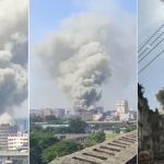 টঙ্গীতে ড্রাগ ইন্টারন্যাশনাল লিমিটেডের কারখানায় ভয়াবহ আগুন