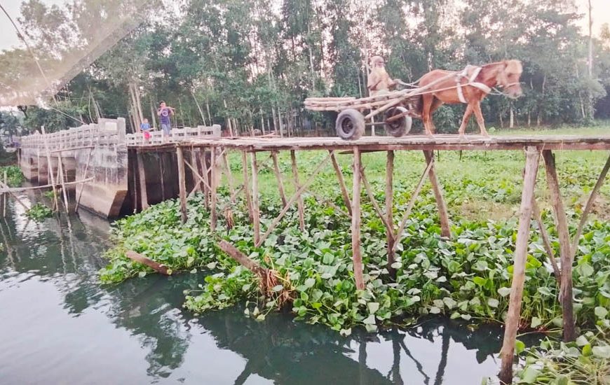 সেতু আছে, সংযোগ সড়ক নেই