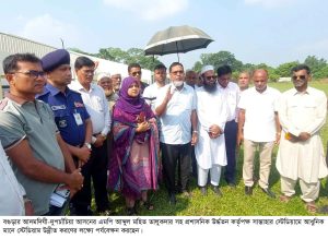 অবশেষে আধুনিক মানে রুপান্তরিত হতে যাচ্ছে সান্তাহার স্টেডিয়াম
