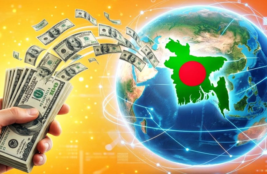 চলতি অর্থবছরে রেমিট্যান্স প্রবাহ ১৩.১ শতাংশ প্রবৃদ্ধি