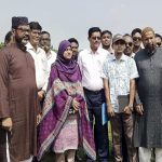 জাতীয় ক্রীড়া পরিষদের প্রকৌশলীর সান্তাহার স্টেডিয়াম পরিদর্শন