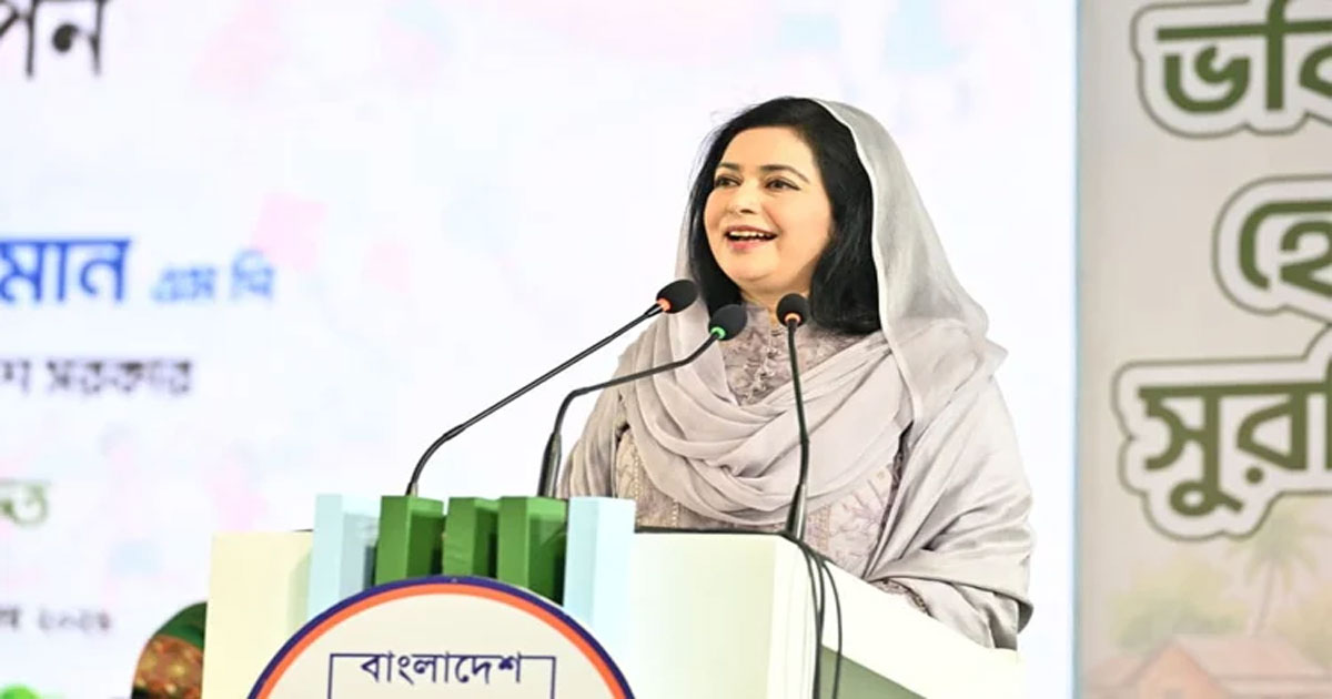 প্রত্যেক শিশুর মধ্যেই অপার সম্ভাবনা ও প্রতিভা লুকিয়ে আছে: জুবাইদা রহমান