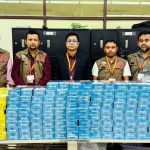 শাহজালালে ৩ যাত্রীর ব্যাগে মিলল ৬৩১ কার্টন সিগারেট