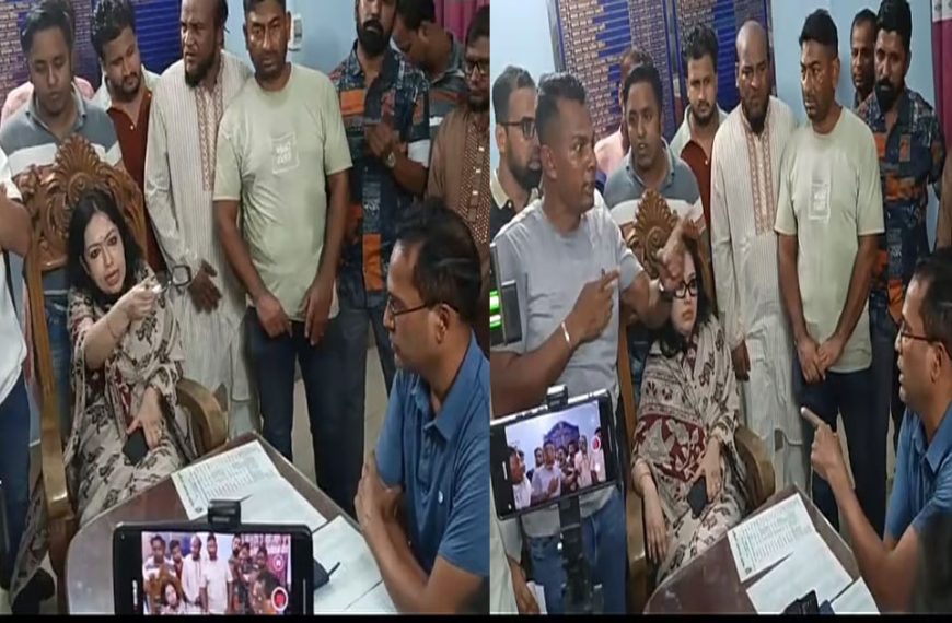 সরাইল থানায় এমপি রুমিন ফারহানার সঙ্গে…